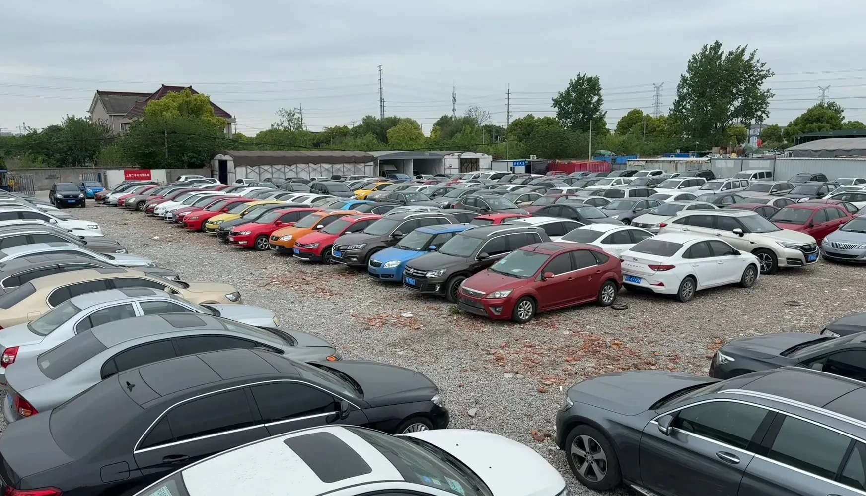 Massive inventory of high-quality used Toyota, Honda, and Volkswagen cars available for export from China